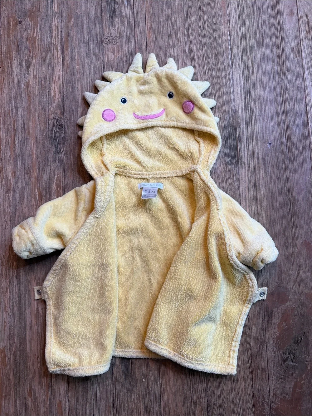 Pottery Barn Kids soft yellow